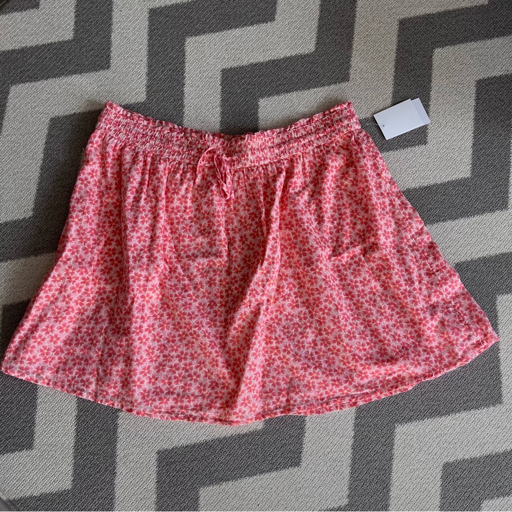 Abound floral skirt in pink/yellow